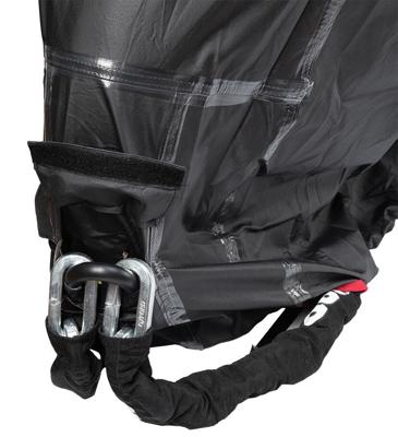 OXFORD "rainex" vouwgarage met topcase verlenging bike covers rainex outdoor f. top cases gr.