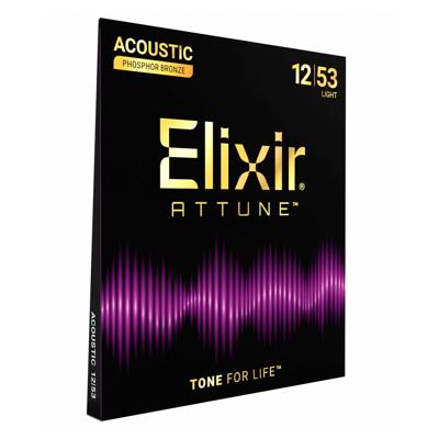 Elixir 21052 Attune Coated Akoestische Gitaarsnaren (12-53) Light