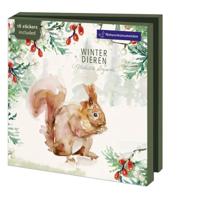 Kaartenmapje Winter Animals, Michelle Dujardin 10 Stuks