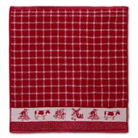 DDDDD keukendoek 60x55 cm dutchie red