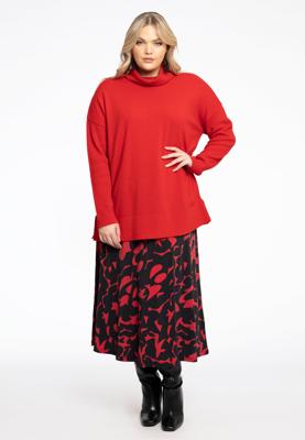 Yoek Rok A-lijn SIENNA | Zwart | Maat 54/56