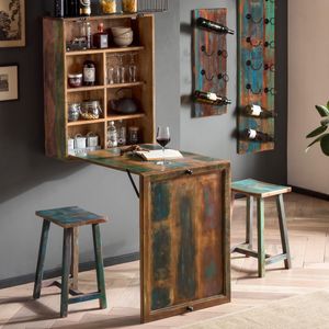 Artistiq Inklapbare Bartafel 'Lia' incl. 2 krukken
