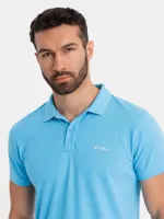 Italian Style - Modena - Heren Poloshirt - Blauw - Style-Italie