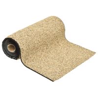 VidaXL Grindfolie 250x40 cm natuurlijke zandkleur