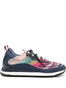 Paul Smith baskets Arpina en maille - Bleu