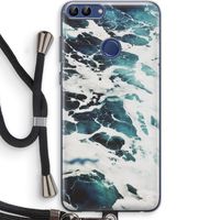 Golven: Huawei P Smart (2018) Transparant Hoesje met koord