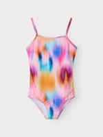 Name it zomer badpak meisjes - oranje - Nkfpzala