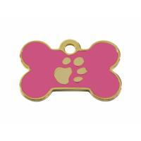 Naamplaatje Imarc Bone Roze Gouden