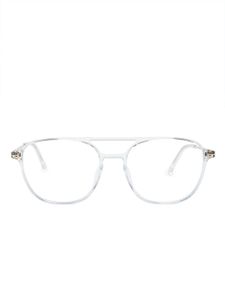 TOM FORD Eyewear lunettes de vue à monture pilote - Tons neutres