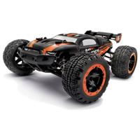 Blackzon Zwart/rood Brushed 1:16 RC auto Elektro Monstertruck 4WD 2,4 GHz