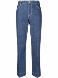 Tory Burch jean à coupe droite - Bleu