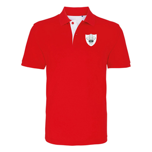 Rugby Vintage - Wales Polo - Rood/Wit