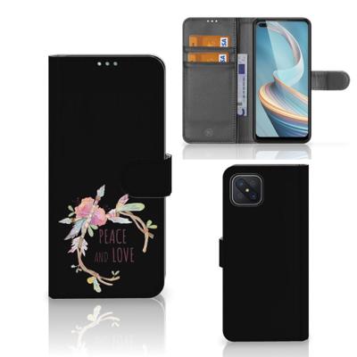 OPPO Reno4 Z Leuk Hoesje Boho Text OPPO Reno4 Z Leuk Hoesje Boho Text