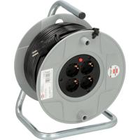 Brennenstuhl 1099160001 Kabelhaspel 50.00 m Zwart Randaarde stekker Brennenstuhl 1099160001 Kabelhaspel 50.00 m Zwart Randaarde stekker