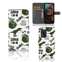 Telefoonhoesje met Pasjes voor Nokia XR21 Dinosaurus