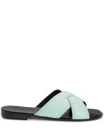 Giuseppe Zanotti sandales Forma en cuir - Bleu - thumbnail