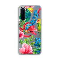 Papegaaien: OnePlus Nord Transparant Hoesje