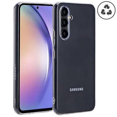 Accezz100% Recycled Clear Backcover Samsung Galaxy A54 (5G) Telefoonhoesje Transparant