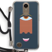 Mono M: LG K10 (2017) Transparant Hoesje met koord