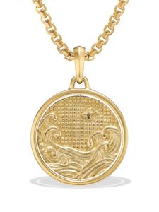 David Yurman pendentif Amulet Fire & Water en or 18ct