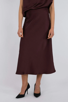 Neo Noir Rok Bovary | Burgundy