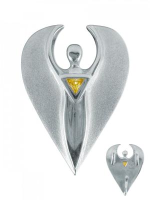 Lichtwesen Lichtengel zilveren hanger Lichtwesen Lichtengel zilveren hanger