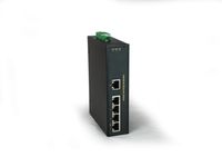 LevelOne IFS-0501 netwerk-switch Unmanaged Fast Ethernet (10/100) Zwart - thumbnail