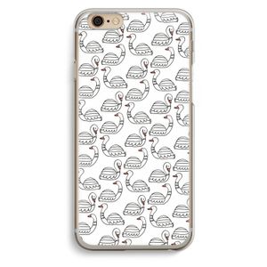 Zwanen: iPhone 6 / 6S Transparant Hoesje