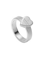 Gucci bague Trademark Heart en argent sterling