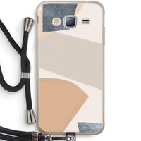 Formo: Samsung Galaxy J3 (2016) Transparant Hoesje met koord