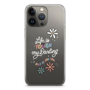 Tough Life: iPhone 13 Pro Transparant Hoesje