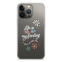 Tough Life: iPhone 13 Pro Transparant Hoesje
