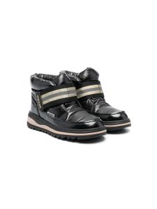 Geox Kids bottines Adelhide AB à attache scratch - Noir