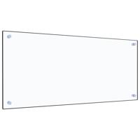 Spatscherm keuken 90x40 cm gehard glas transparant