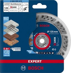 Bosch EXPERT MULTIMATERIAL X-LOCK Knipdiskette