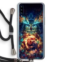 Aurowla: Samsung Galaxy A20s Transparant Hoesje met koord