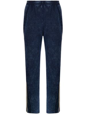 FOO AND FOO pantalon de jogging en coton - Bleu
