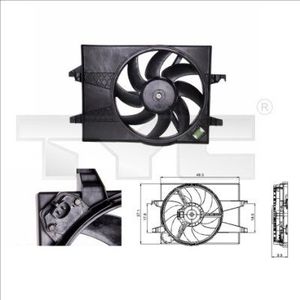 Koelventilator 8100025