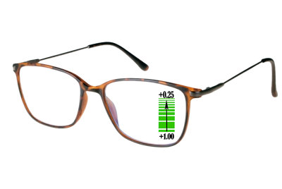 Leesbril Ofar Office Multifocaal CF0002B-Havanna -+1.00