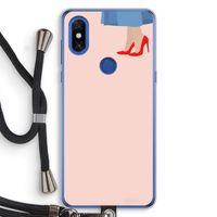 High heels: Xiaomi Mi Mix 3 Transparant Hoesje met koord
