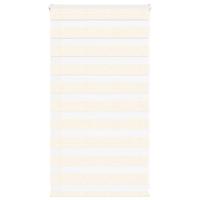 VidaXL Zebra rolgordijn 85x100 cm stofbreedte 80,9 cm marmerbeige