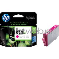 HP 920XL Magenta Officejet Ink Cartridge inktcartridge Origineel - thumbnail