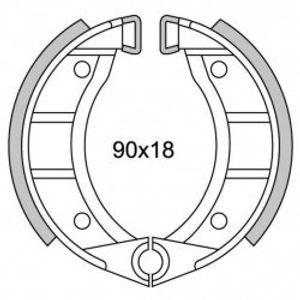 Newfren remsegment gf0151 ciao, si ø90mm voor (spaakwiel)