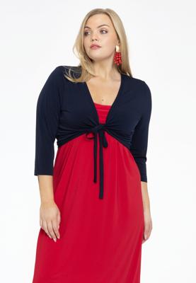 Yoek Bolero | Blauw | Maat 42/44