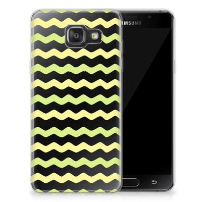 Samsung Galaxy A3 2016 | TPU bumper | Waves Yellow