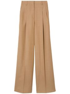 Burberry pantalon ample à deisgn plissé - Tons neutres