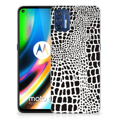 Motorola Moto G9 Plus | TPU Hoesje | Slangenprint