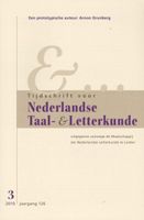 Verloren b.v., uitgeverij Tijdschrift voor Nederlandse Taal  en Letterkunde 126 (2010) 3] 3 2010 jrg 126 een prototypische auteur Arnon Grunberg - thumbnail