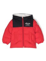 Moncler Enfant veste à logo brodé - Rouge - thumbnail