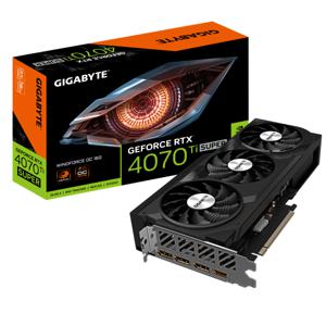 Gigabyte Nvidia GeForce RTX 4070 Ti Super Videokaart SUPER WINDFORCE OC 16 GB GDDR6X-RAM PCIe x16 HDMI, DisplayPort Overclocked